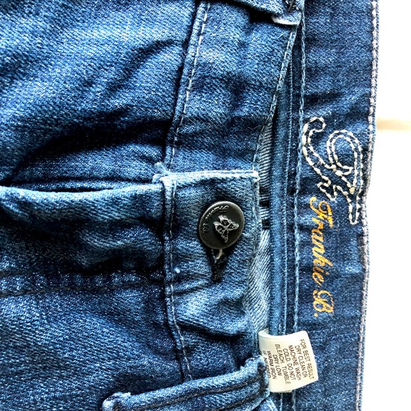 2006 Frankie B Ultra Low Rise Flare Jeans Size 2 - Picture 4 of 8